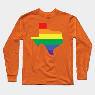 Texas state LGBT Pride! Long Sleeve T-Shirt